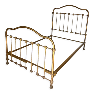 Old metal bed