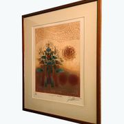 Tableau Georges Dussau (1947) engraving 6/99 embossed paper extreme imaginary