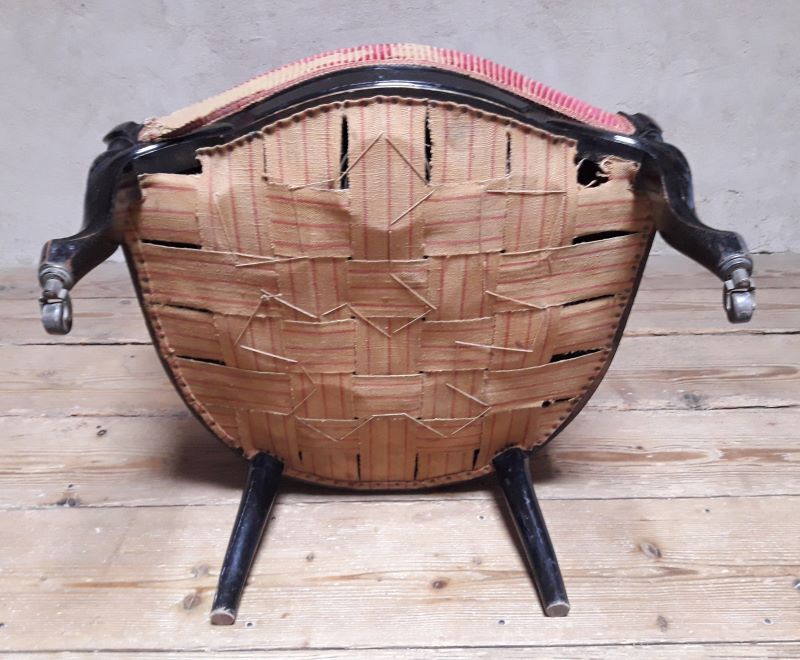 Voltaire armchair with rack and pinion XIX°