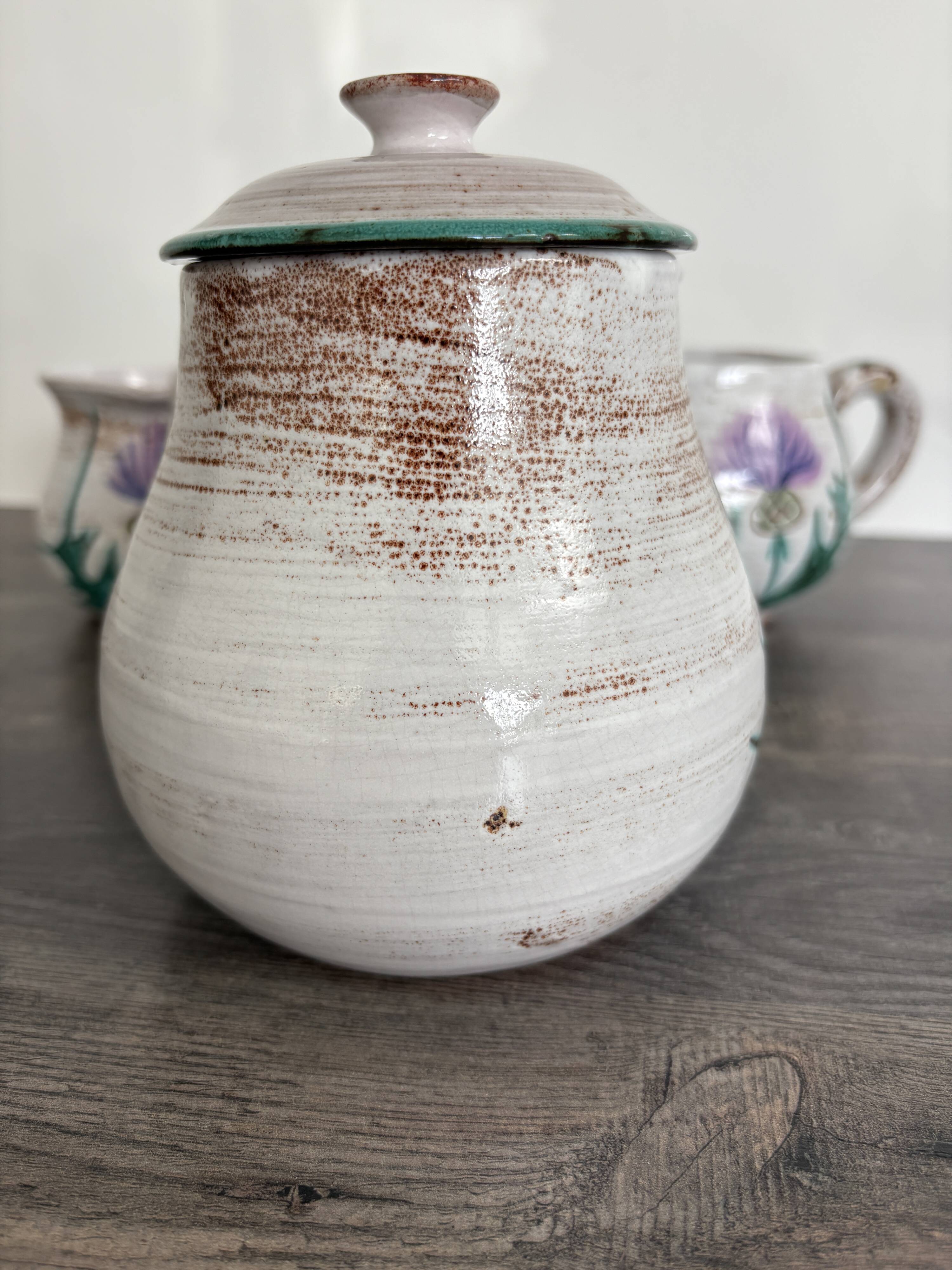 Three Vintage Thistle Pitchers – Daniel Étienne