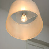 Italian vintage plexiglass pendant lamp, 80s