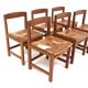 Set of 6 "Corona" chairs, Lennart Bender, Ulferts, Tibro, Sweden, 1960