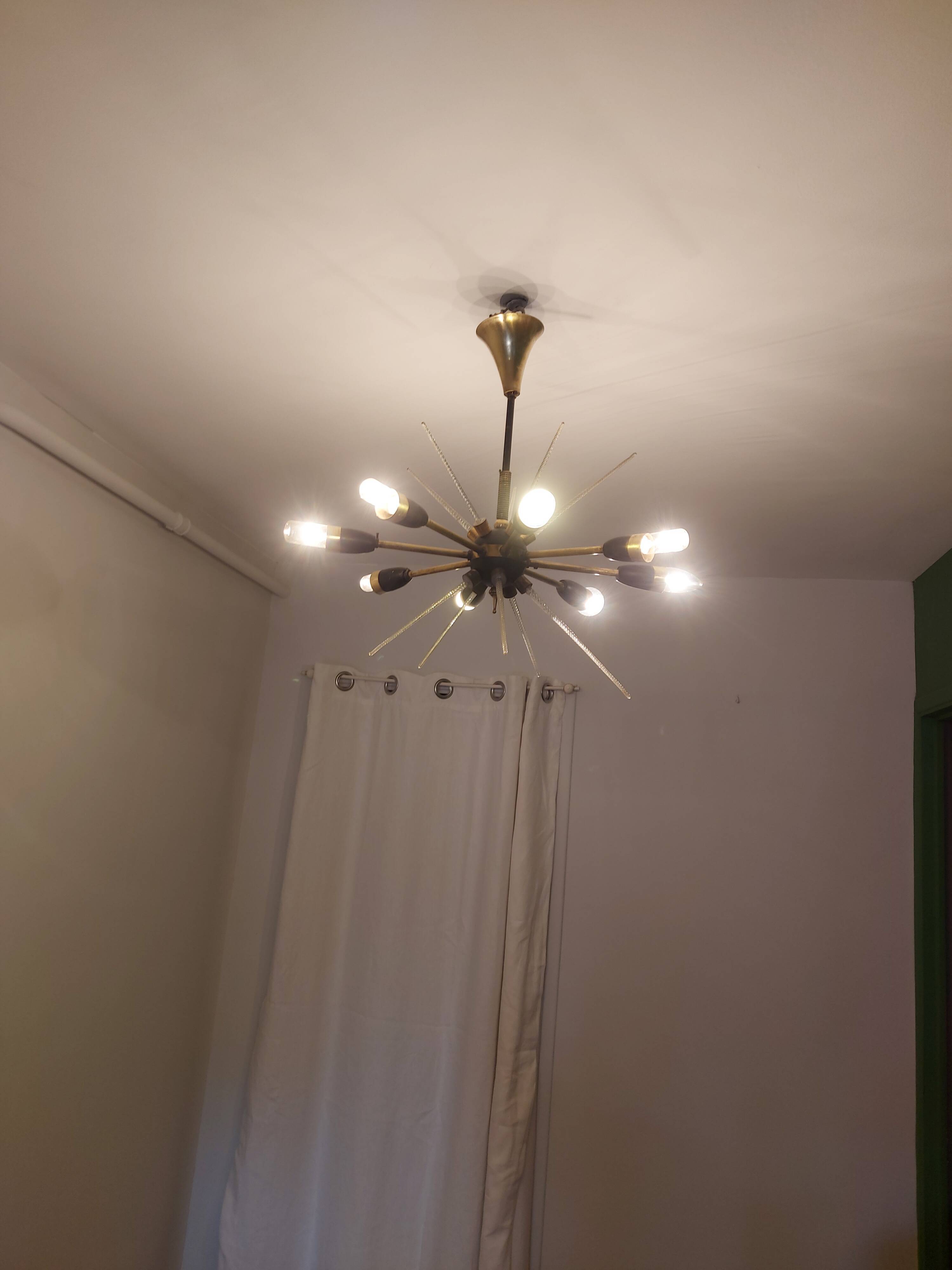 Sputnik chandelier