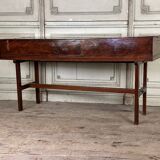 Mahogany piano table, J Jenkinson in London, before 1780.