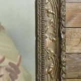 Set of two chromo-lithographs Sacred Heart Jesus Immaculate Heart Mary