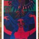 Guillaume Corneille (1922-2010) FIAC 1983 poster, with Atelier Corneille stamp on the back