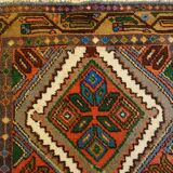 Carpet Length:150 cm Width:80 cm Wool on cotton - Iran