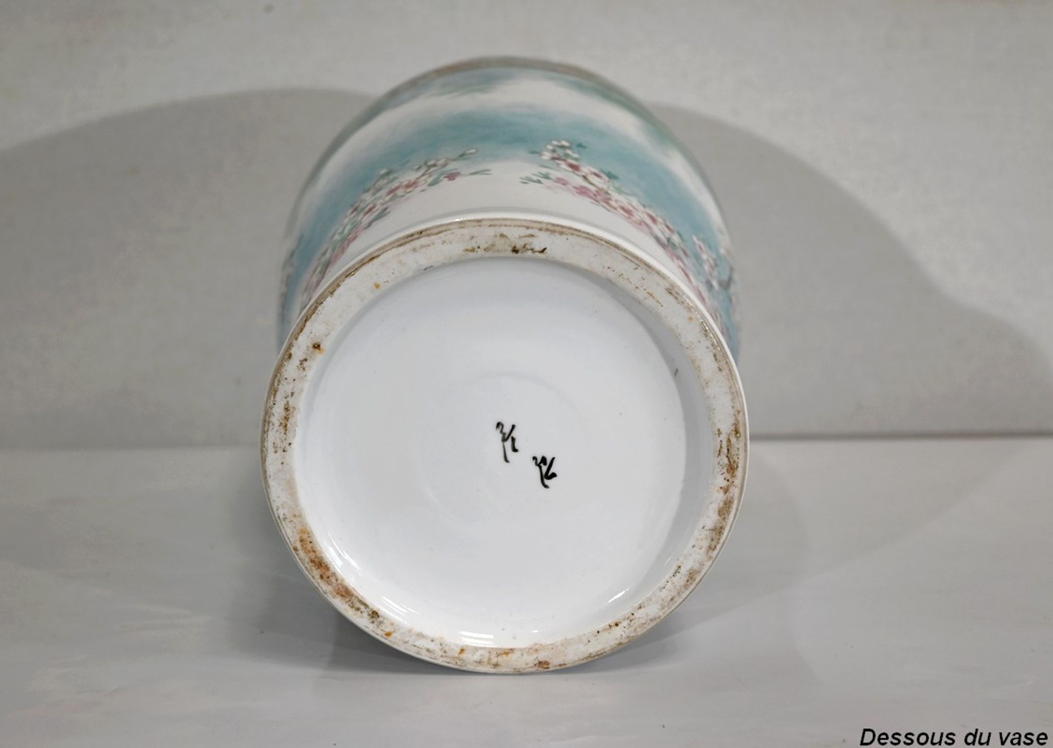 Vase en porcelaine du Japon - XXe