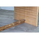 Bureau vintage Dal Vera en bambou et osier 1970