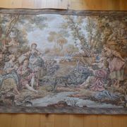 "Fishing party of Madame de Maintenon" Classical-inspired tapestry