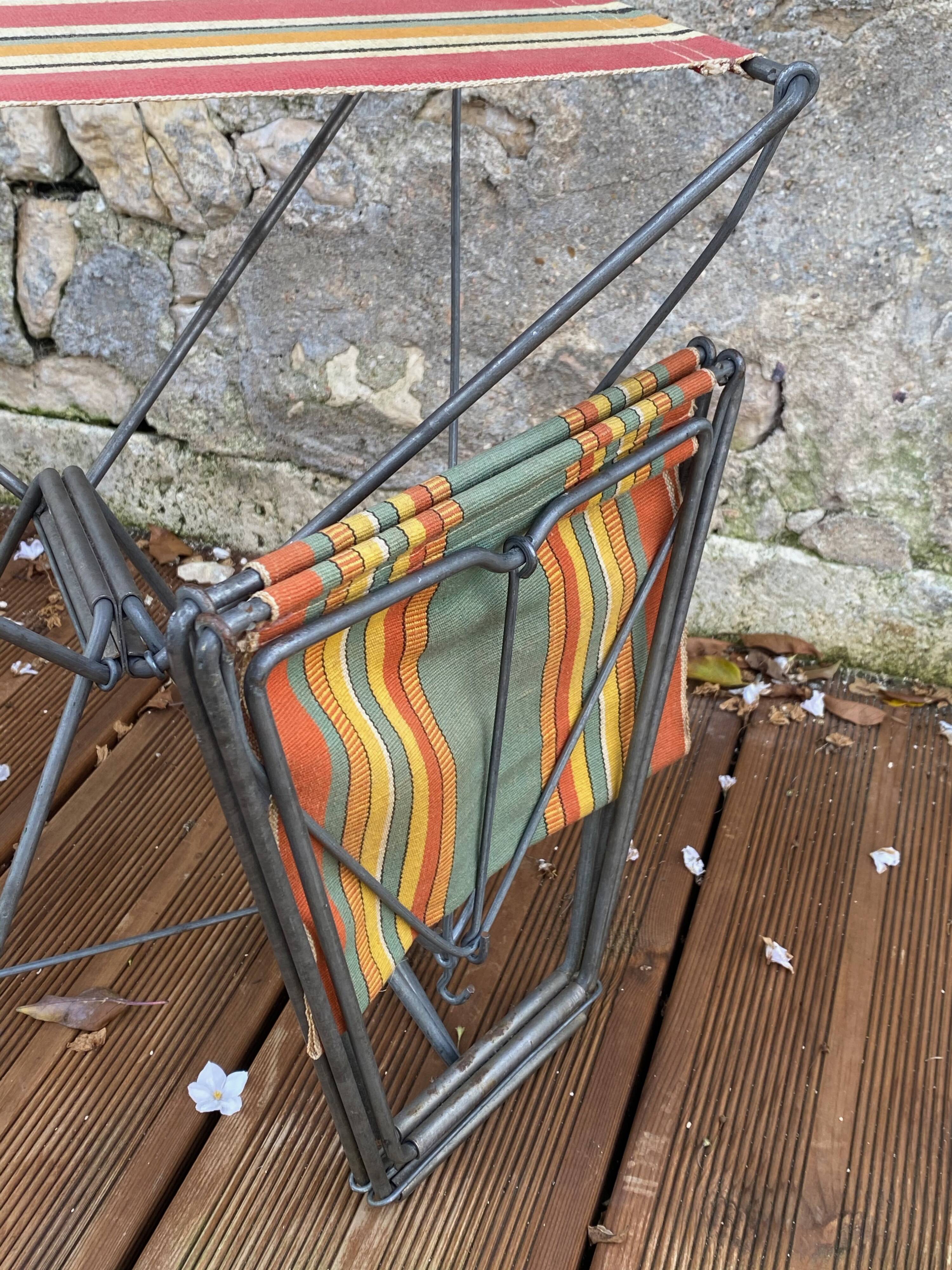 Small fisherman's folding stool