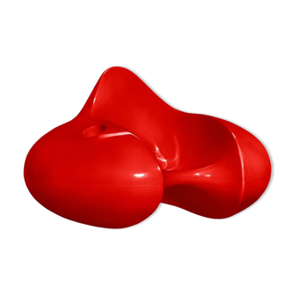 Red Formula armchair by Eero Aarnio