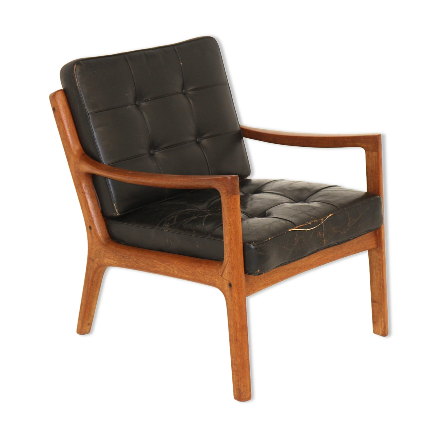 Vintage armchair "Senator", France & Son, Ole Wanscher, 1950