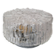 Molded glass ceiling light