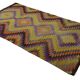 Vintage Turkish Kilim Coloured 163x298 cm Handwoven Bohemian Spirit