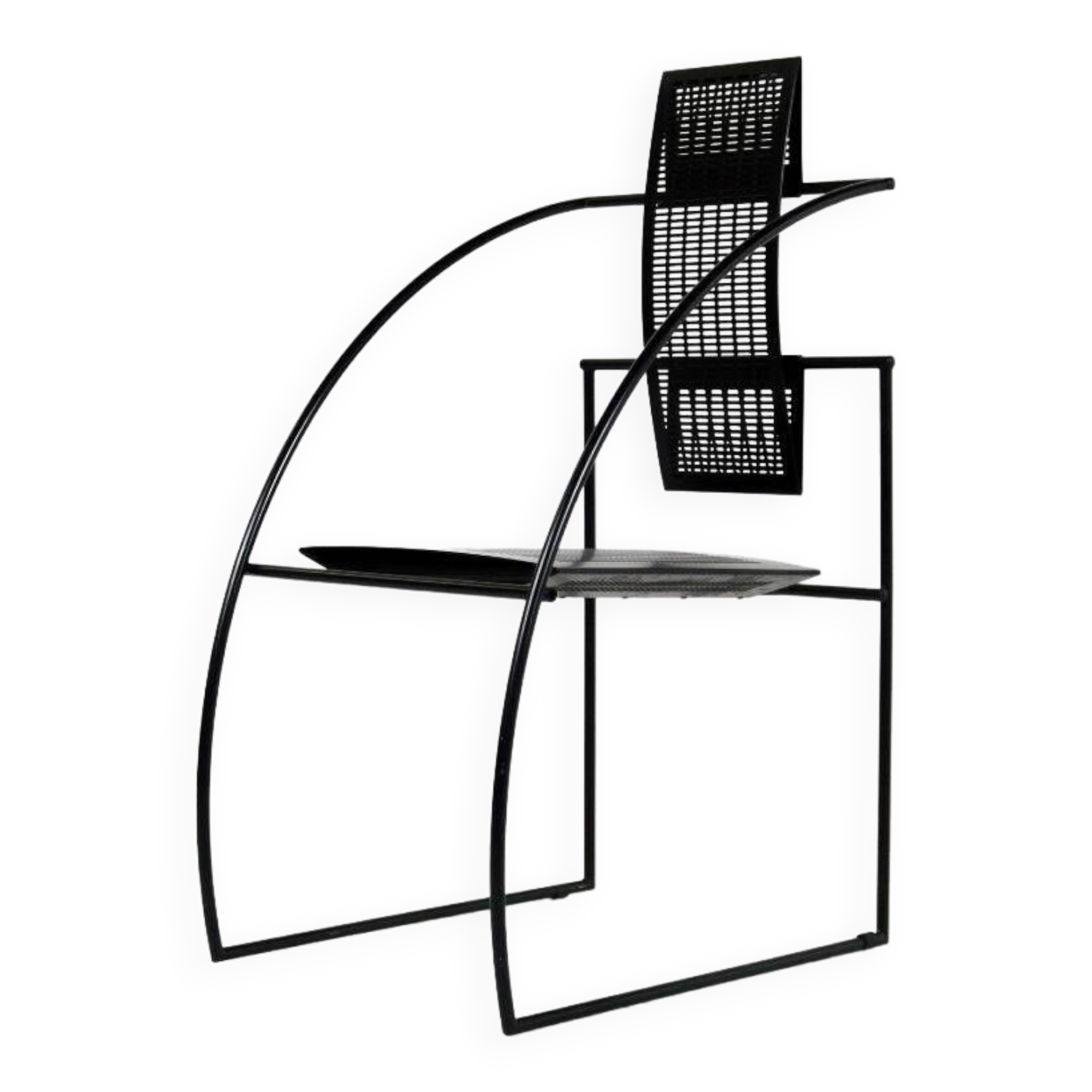 Postmodern Quinta chair by Mario botta for Alias Italy