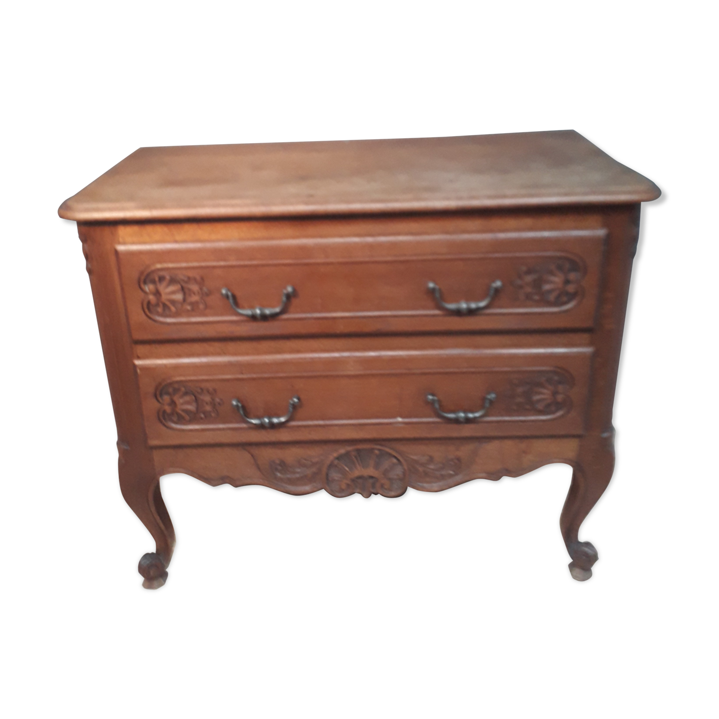 Commode style Louis XV en chene