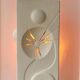 Lampe d’ambiance . Sculpture . Fait main