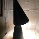 Black double cone lamp