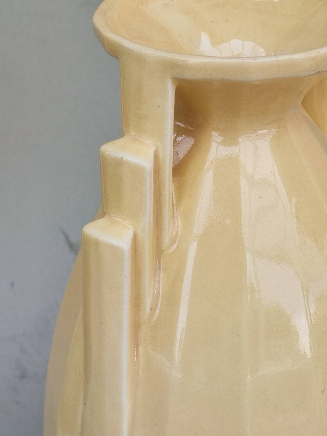 Vase art déco par Sarreguemines