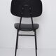 Black skai chair