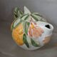 Antique slip teapot