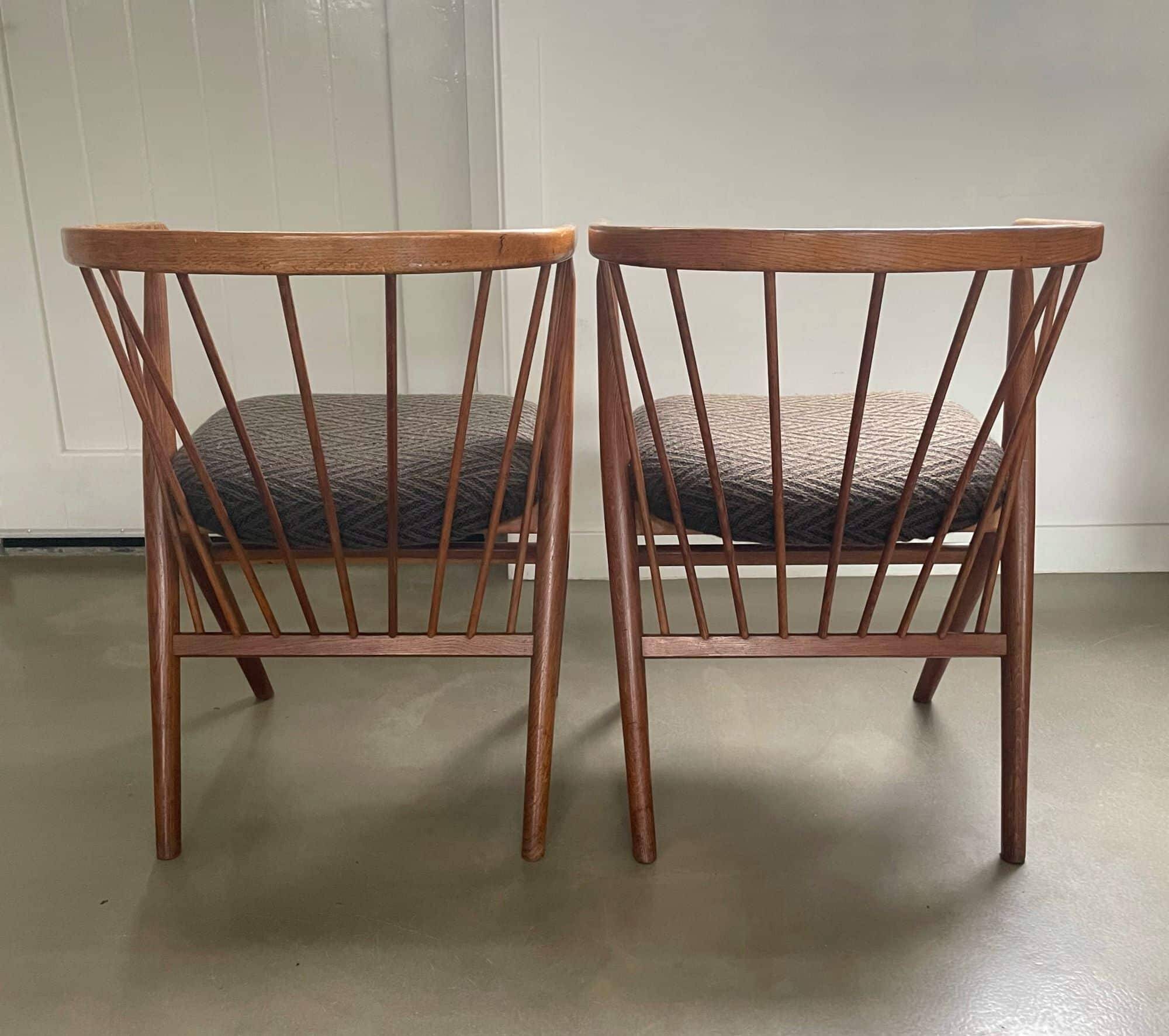 Set of 2 chairs, Helge Sibast chair no. 8, Sibast, Denmark, 1950s
