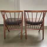 Set of 2 chairs, Helge Sibast chair no. 8, Sibast, Denmark, 1950s