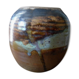 Vase en grès  vernisé