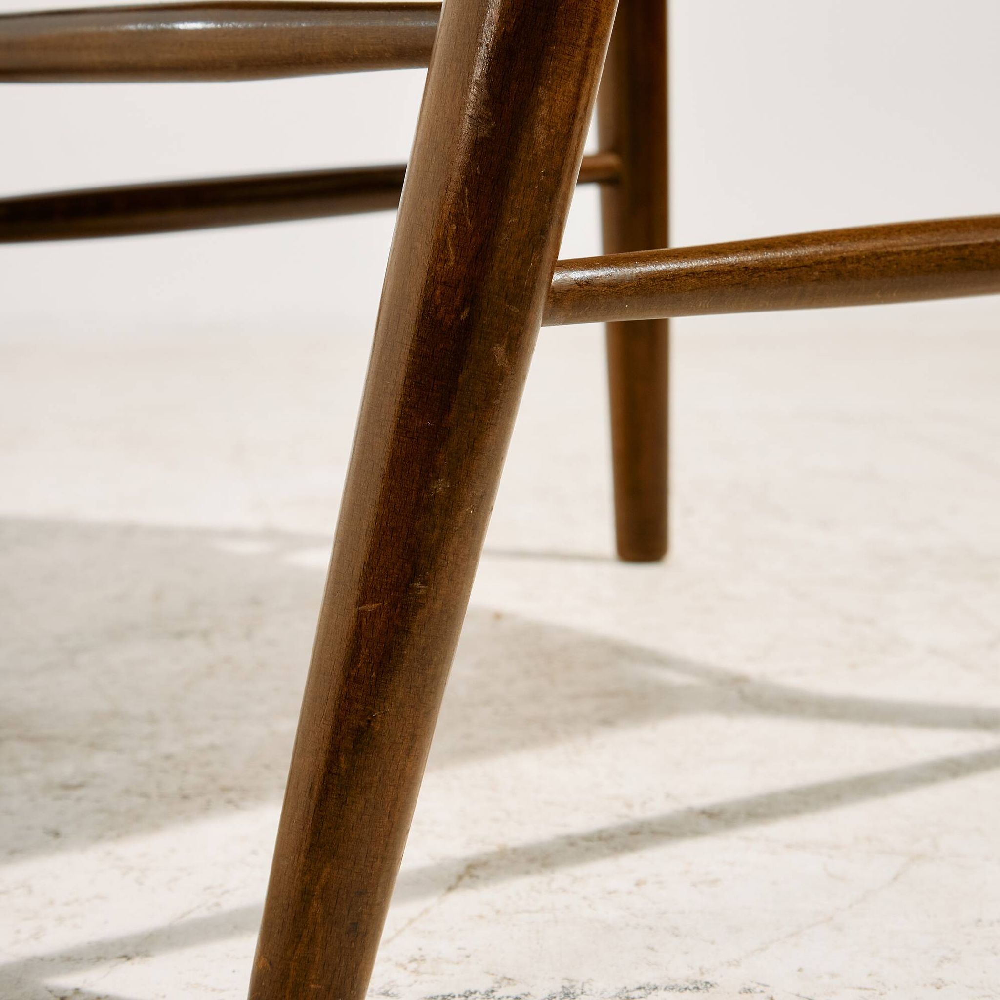 24GT beech chair by Illum Wikkelsø for Niels Eilersen