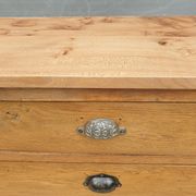 Petite commode Chêne Orme Acajou début XXème