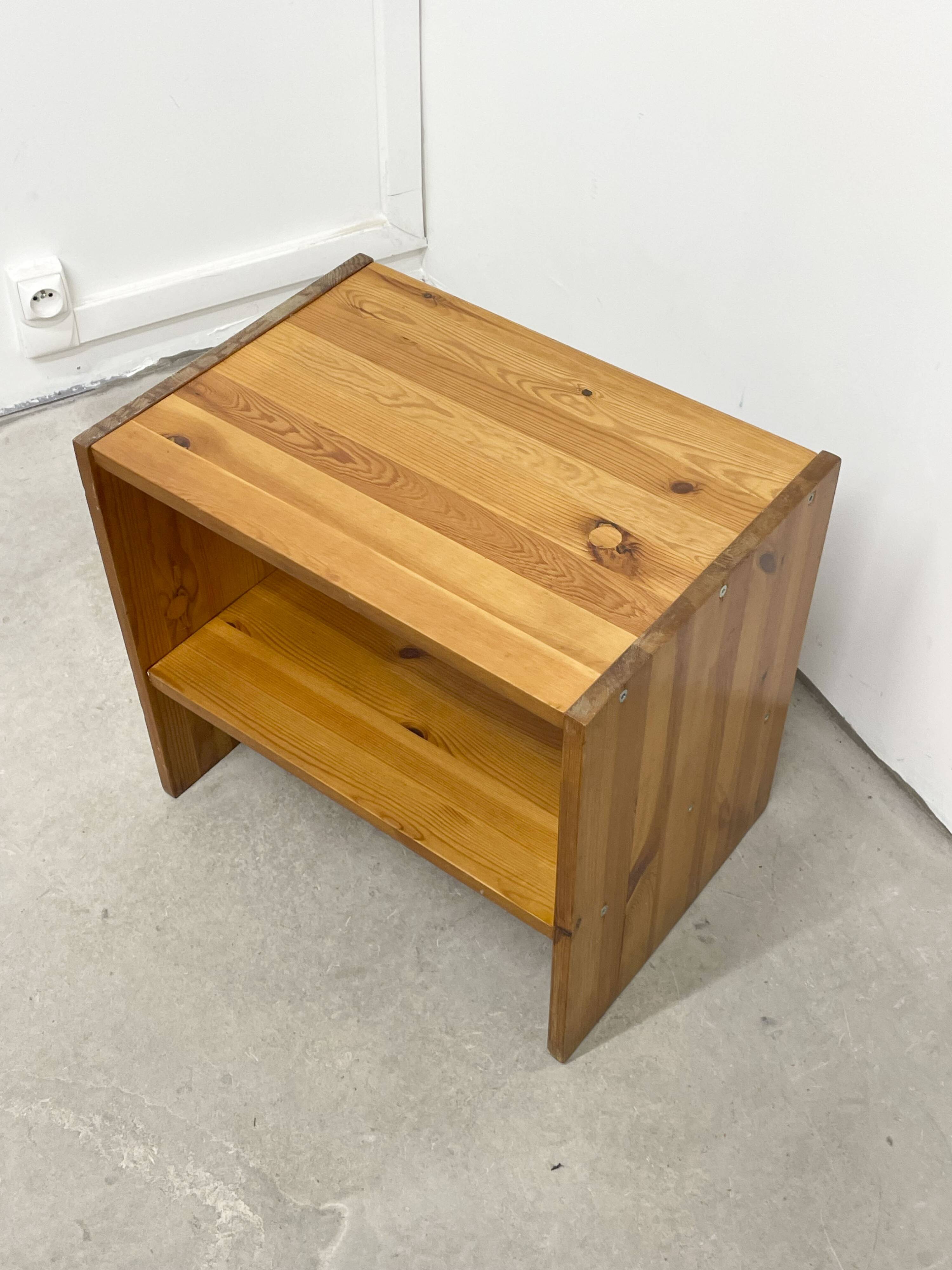 Pine side table