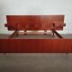 Scandinavian bed in vintage teak