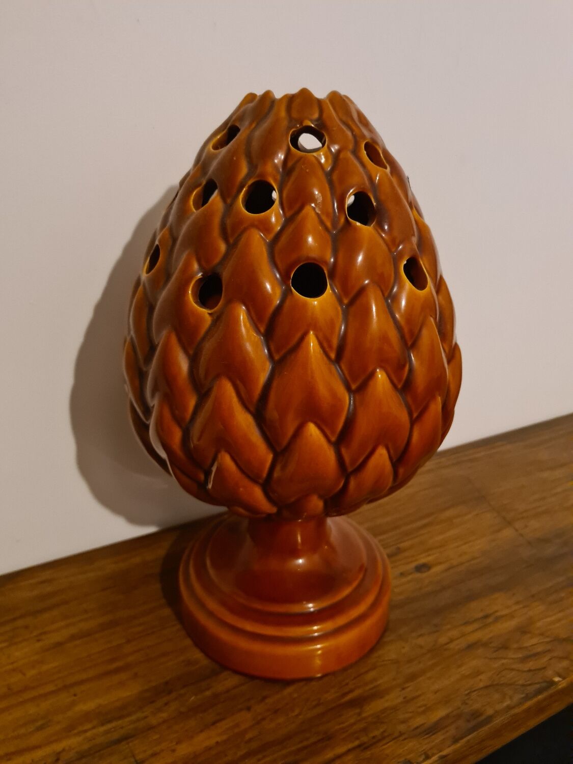 Ceramic artichoke vase