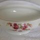 Legumier pörcelaine de limoges f legrand & cie floral décor white background
