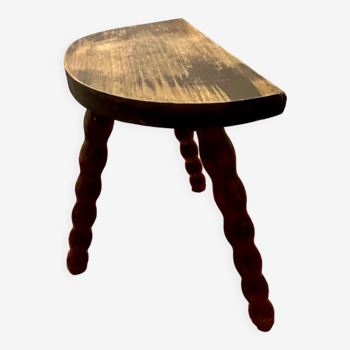 Vintage tripod stool 50s/60s