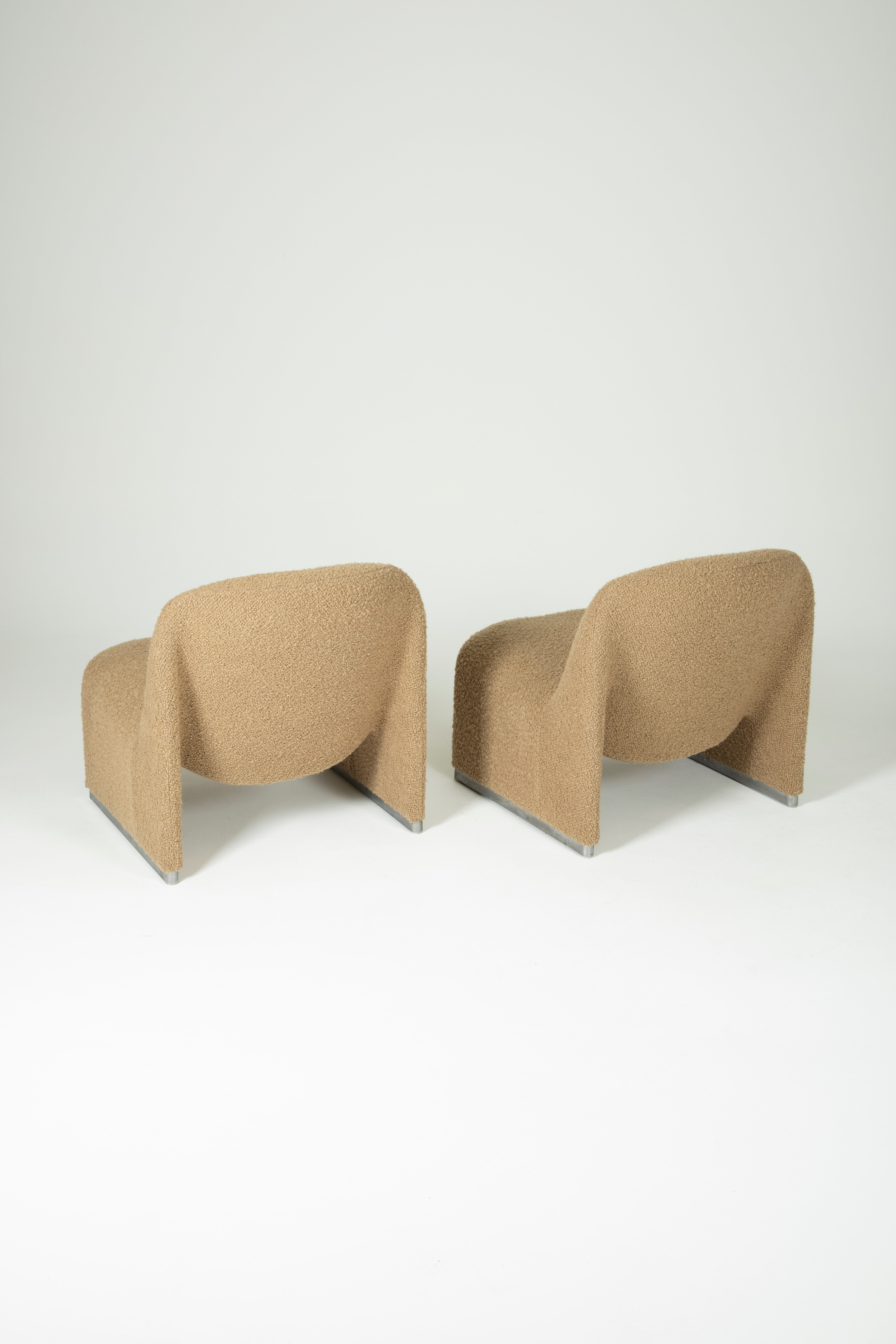 Pair of Alky armchairs by Giancarlo Piretti for Artifort 1970s