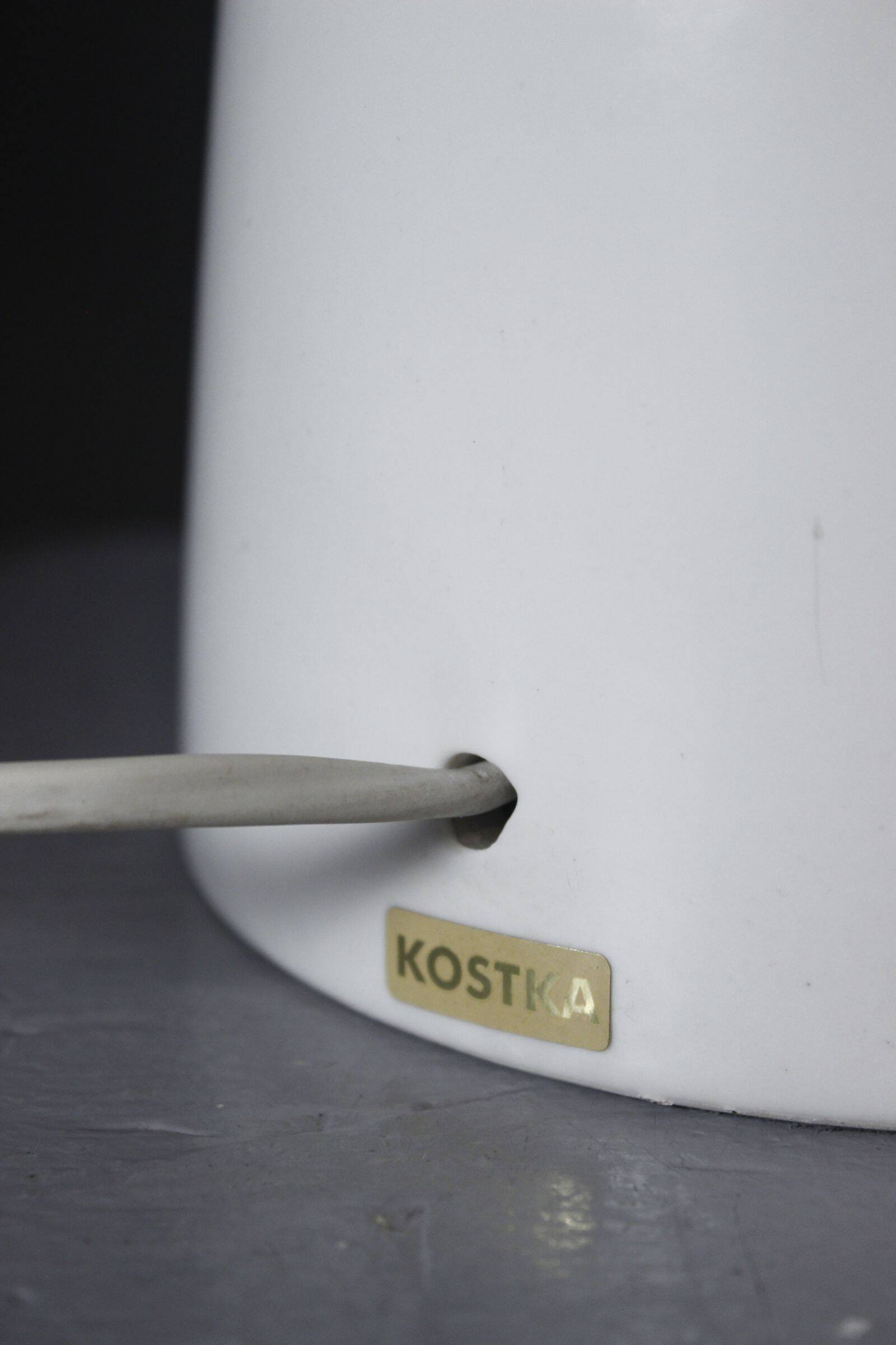 Kostka France large ceramic lamp post-modern design 1990s