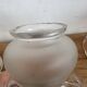 Lot 3 Tulips Antique Glass Cut Frosted Art Deco Lamps Lu