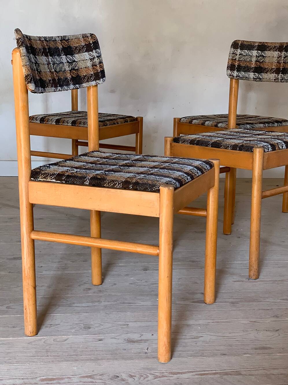 Vintage Baumann Scandinavian style chairs