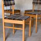 Vintage Baumann chairs in Scandinavian style