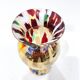 Flamed Murano glass vase, 1930
