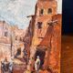Oil on canvas – Orientalist subject. North Africa. Mid-20th century