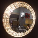Lighting Mirror from Brass and Resin