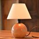 Table lamp, wooden ball foot