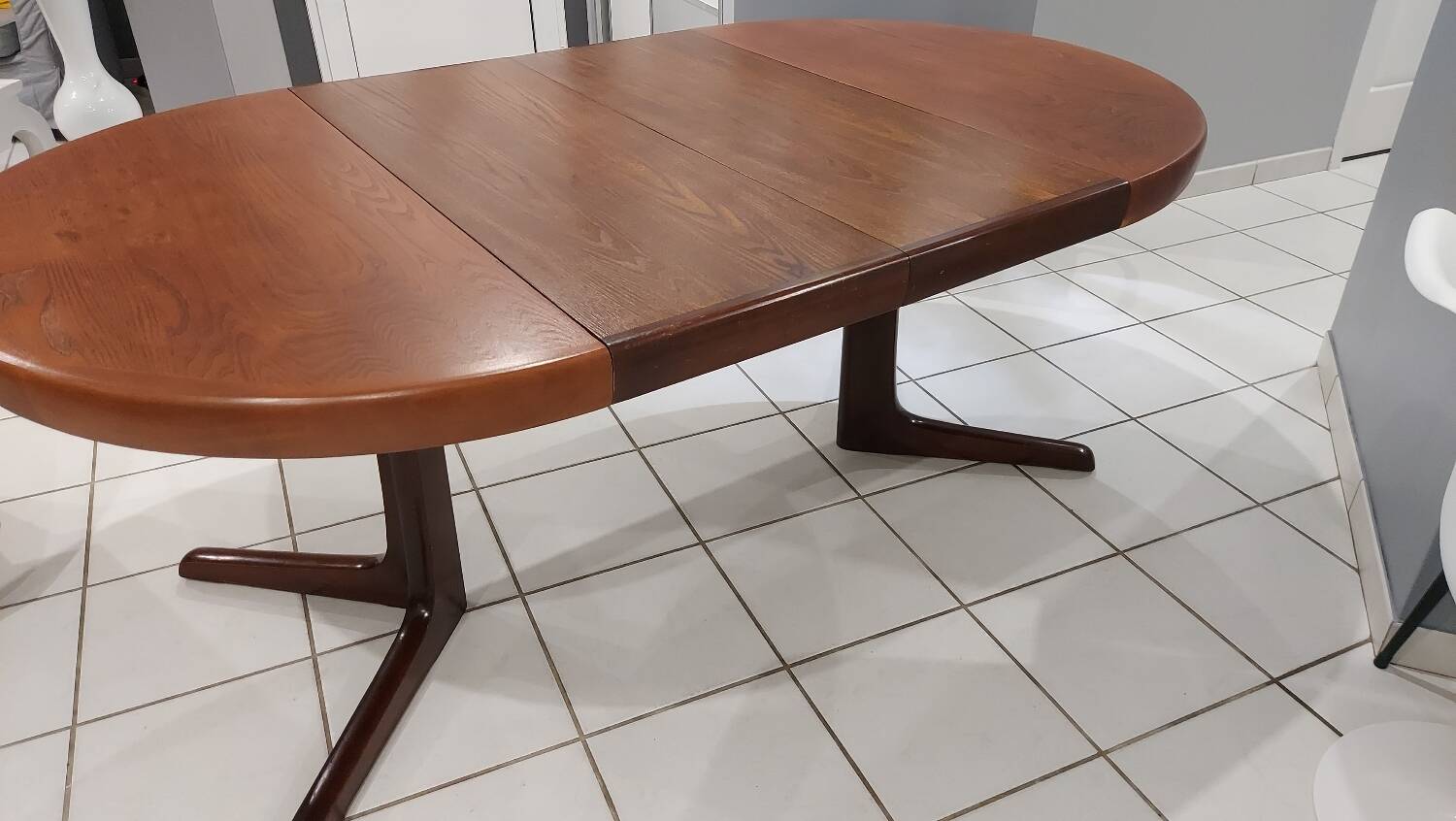 Vintage Baumann extendable table 1970s