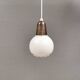 Small pendant lamp from the 1930s, manufactured by Nordisk Solar Denmark.
