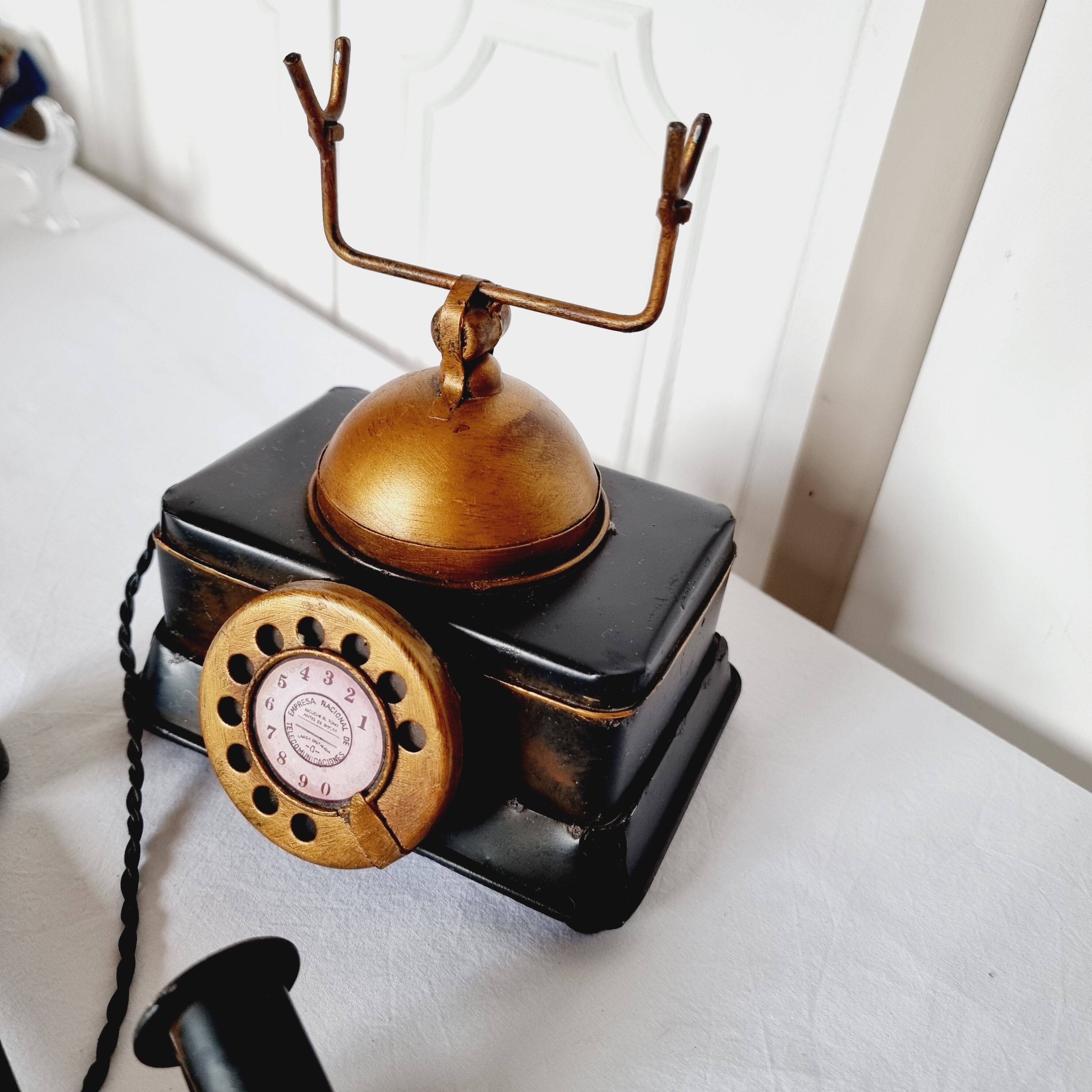 Old original collectible telephone from the mid 1930s