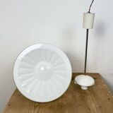 Vintage Chandelier with Milk Glass from Elektrosvit, 1960s