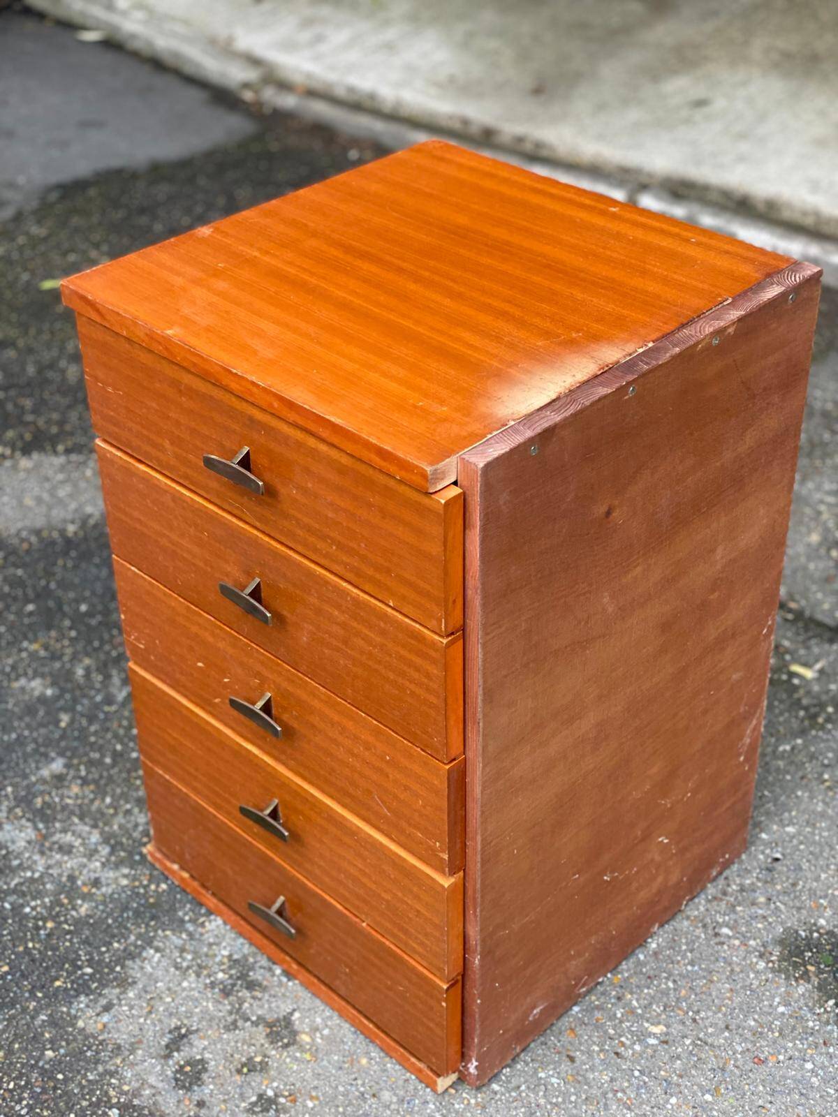Scandinavian chest of drawers from the 60s in teak